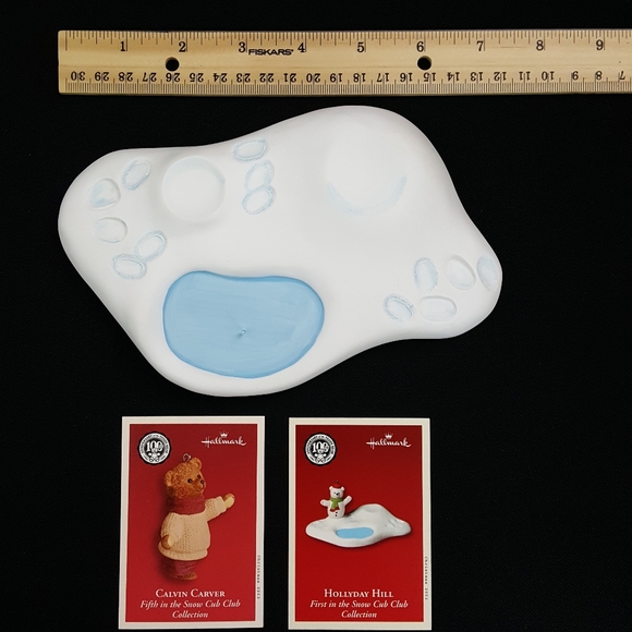 Hollyday Hill 2002 Snow Hill And Bear Set - Picture 10 of 14